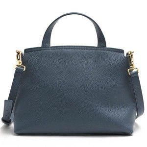 Furla Leather Pebbled Satchel Cowhide Bag Niki S